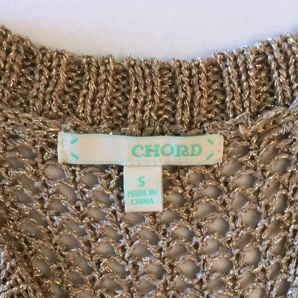 CHORD NETS GOLD TANK TOP “S”🔥🌟🌟 - Picture 5 of 5